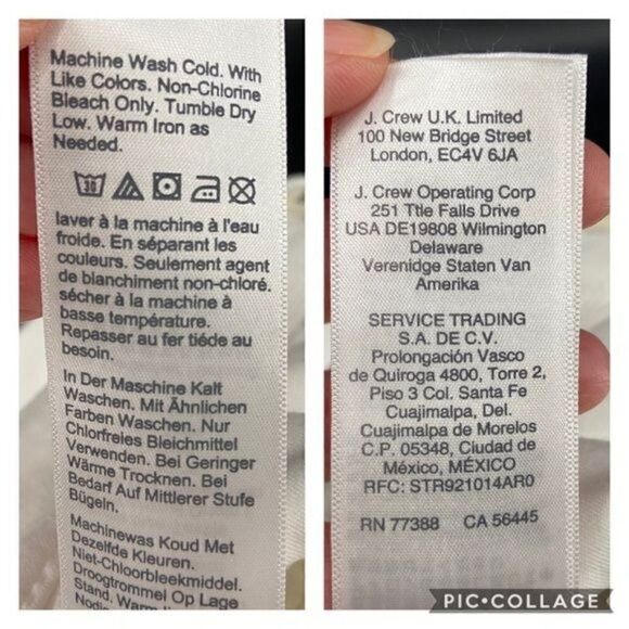 Madewell High‎ Waist Button Fly Ankle Jeans Size 37 White NWT - Picture 12 of 14